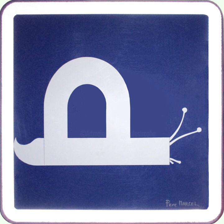 Panneaux Aventureland en escargots 2005 绘画, 20.1x20.1 in