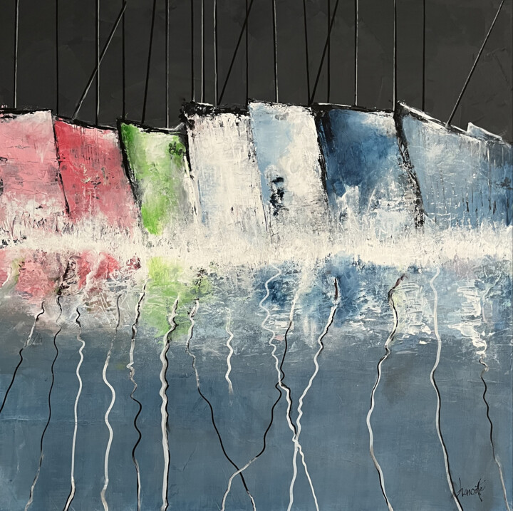 Gênes 2 绘画, 31.5x31.5 in