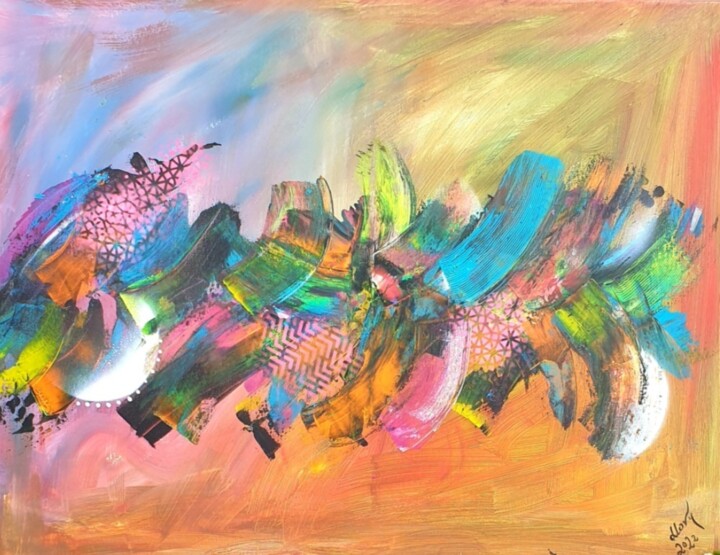 Of Colours 绘画, 8x10.4 in