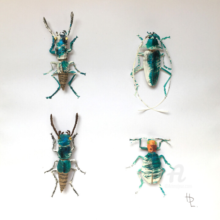 雕塑,  9.1x9.1 in 