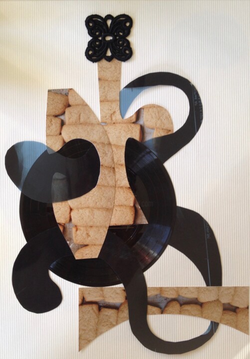Elégant Baladin Collages, 11.4x8.3 in