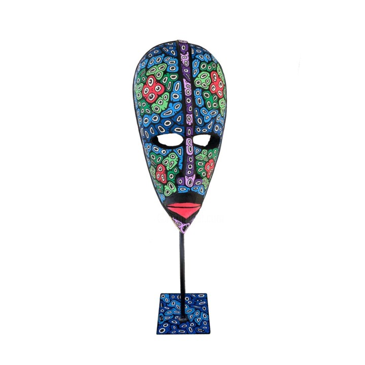 Lagoon Mask Scultura, 24,8x7,1 in