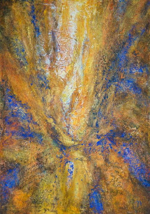 Schutzraum – Teresa von Ávila 绘画, 55.1x39.4 in