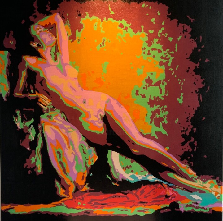 Muze 绘画, 31.5x31.5 in