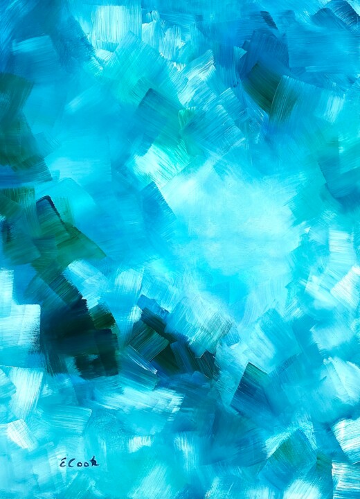 Pintura titulada "Caribbean Interlude" por Elisa Cook Benbassat Bassat, Obra de arte original, Acrílico