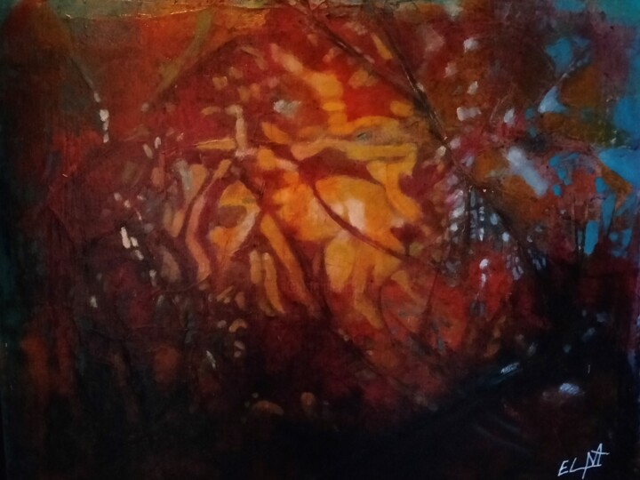 DEBUT D'AUTOMNE Painting, 15.8x19.7 in