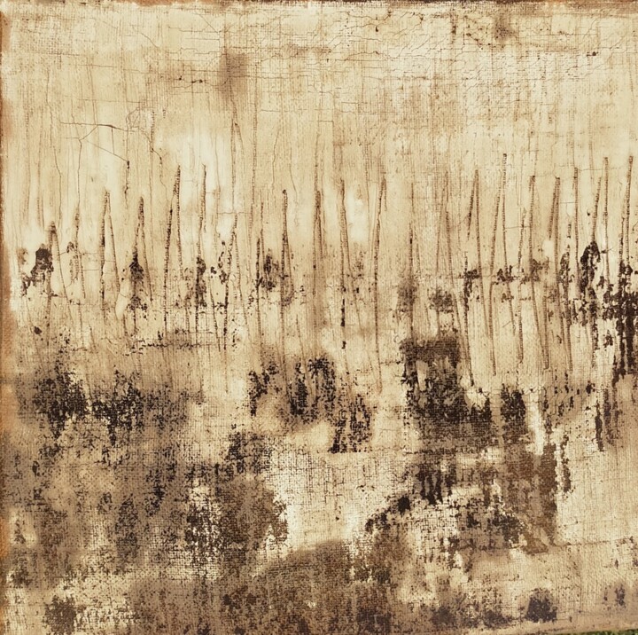 Zig zag 绘画, 23.6x23.6 in