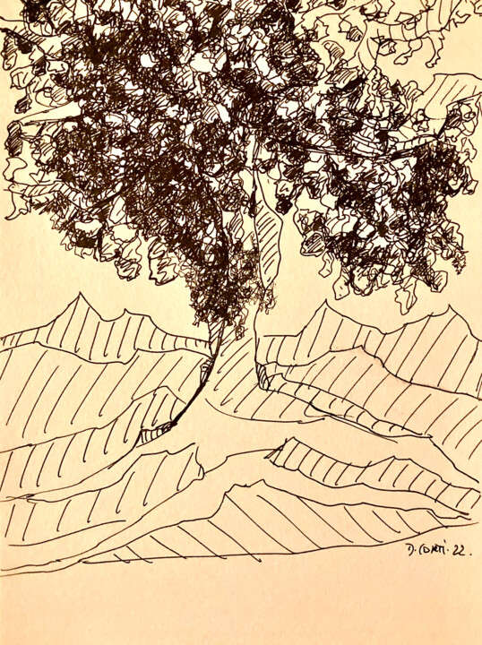 Drawing,  5.8x8.3 in 