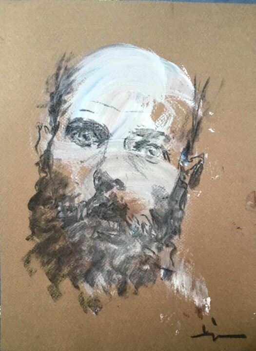 图画,  12.6x9.5 in 