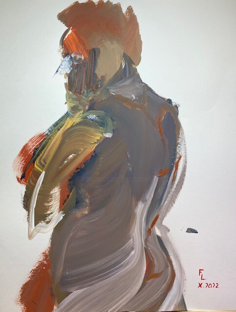 绘画,  25.6x19.7 in 