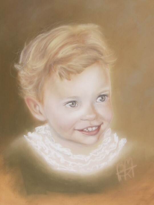 Peinture intitulée "longing for it" par Béatrice Mitry, Œuvre d'art originale, Pastel