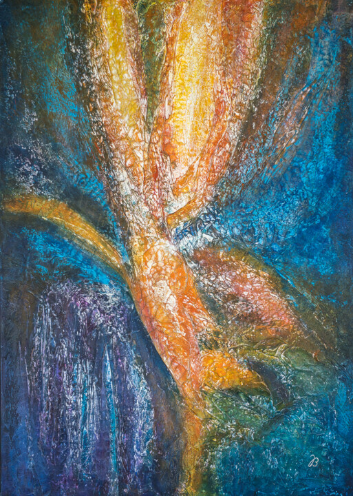 Zuwendung – Ivo de Kermartin 绘画, 55.1x39.4 in