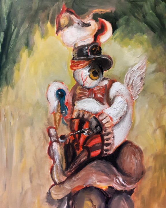 绘画,  11x9.1 in 