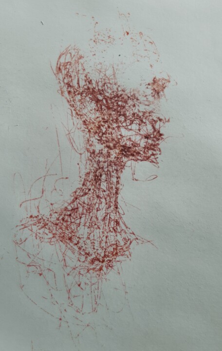 图画,  7.9x5.1 in 