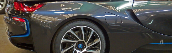 Modernism - BMW i8 362A electric sport car 摄影