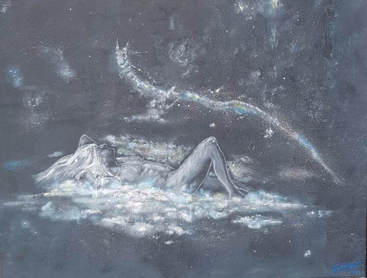 Tranquille repos Pittura, 27,6x35,4 in