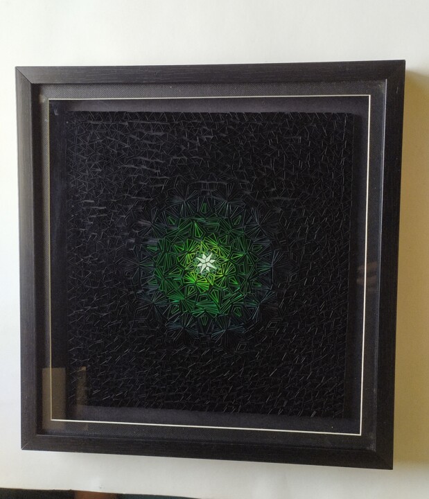 The dark zone( Pattern) 雕塑, 12x12.5 in