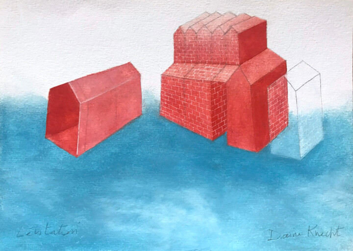 Lévitation 图画, 5.9x8.3 in