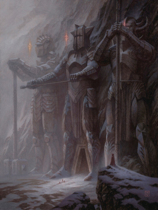 The Spell Of The Unknown 绘画, 24x18 in