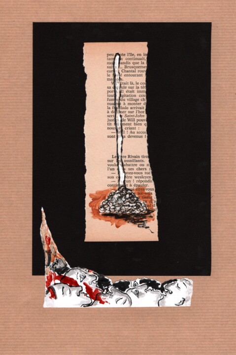 Peinture intitulée "Nos Kerns…" par T.Montana, Œuvre d'art originale, Acrylique
