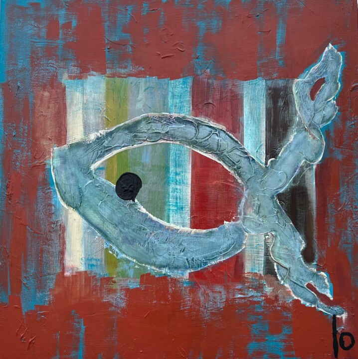 Les volets 绘画, 31.5x31.5 in