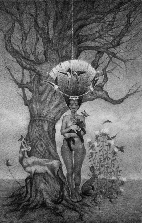 图画,  19.7x14.2 in 