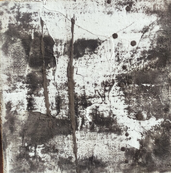 Tramonto lunare 绘画, 11.8x11.8 in