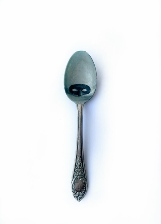 "Object 4.The Mask" Design, 5.4x1.2 in