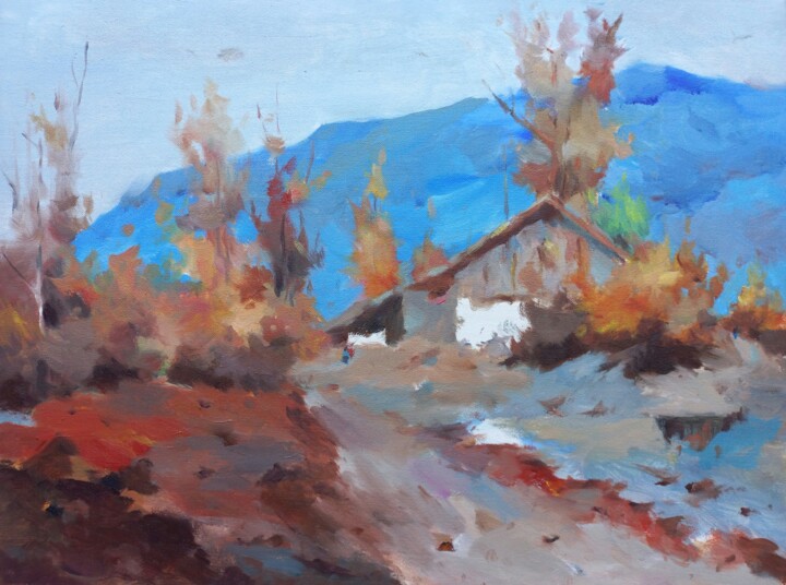 Painting,  11.8x15.8 in 