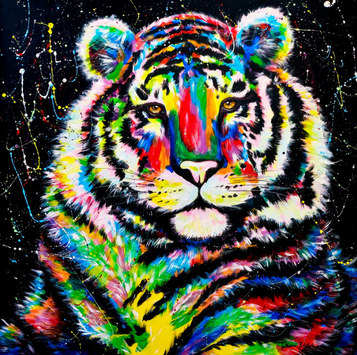 Be brave. 绘画, 37x37.8 in