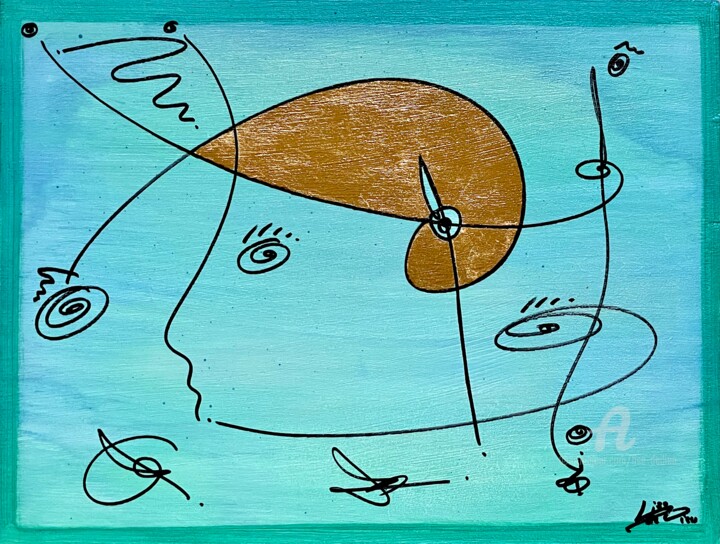 Perception 绘画, 8.7x11.2 in