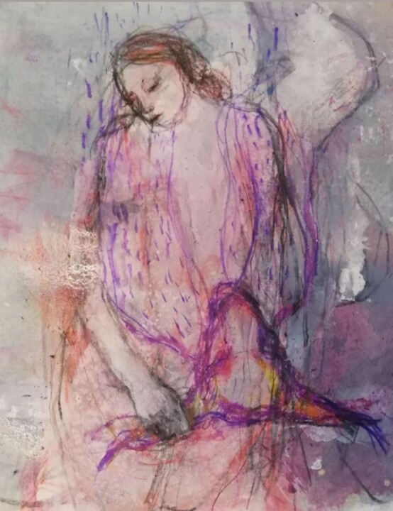 绘画,  10.2x7.1 in 