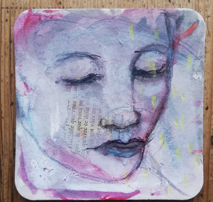 绘画,  2.8x2.8 in 