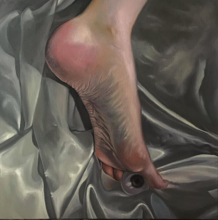 L'indifférence 绘画, 19.7x19.7 in