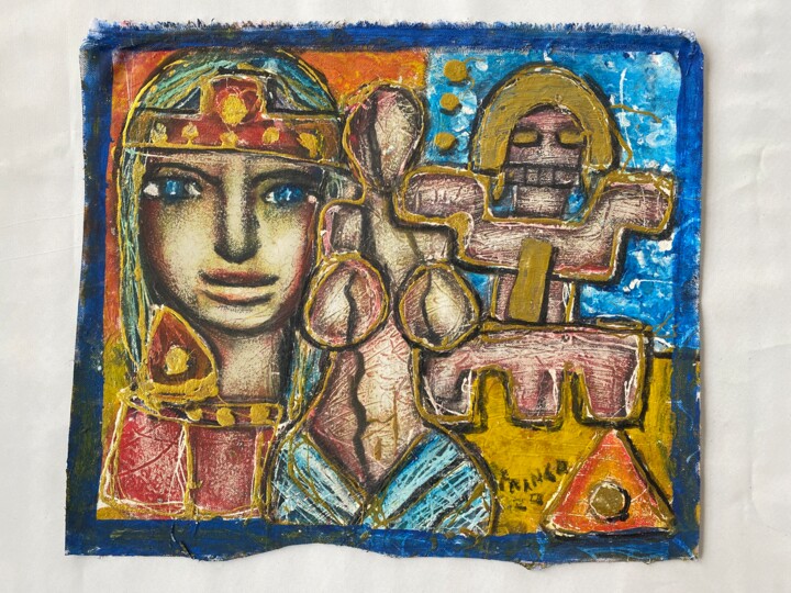 Edad de Oro 绘画, 15.8x19.7 in