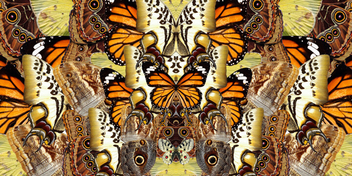 Autumn metamorphosis 数字艺术, 22x44 in