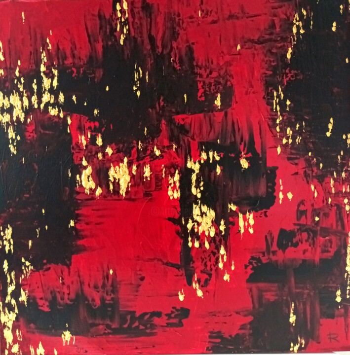 Peinture intitulée "Elysée" par Renaud Angerville-Langlois, Œuvre d'art originale, Acrylique Monté sur Châssis en bois