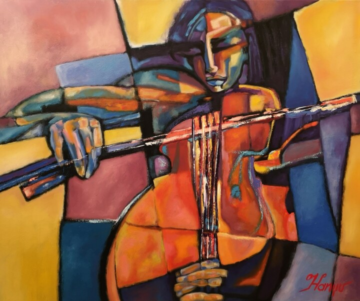 Symphony, Presto 绘画, 39.4x47.2 in