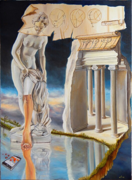 Post-aesthetic 绘画, 39.4x27.6 in
