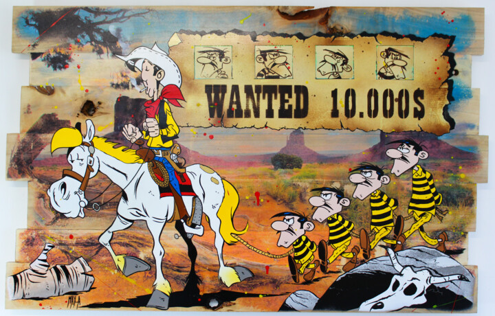 wanted dalton 绘画, 26x40.6 in