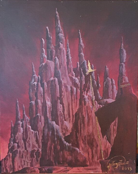 Les six 绘画, 19.7x15.8 in