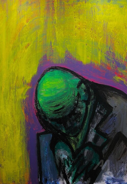 "LOSS" başlıklı Tablo Waldemar Pars tarafından, Orijinal sanat, Akrilik