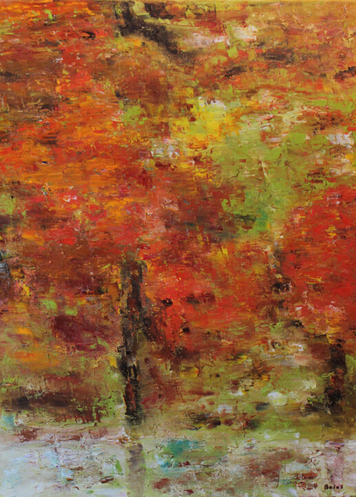 绘画 标题为“Automne” 由Belas, 原创艺术品, 油