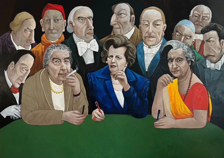Powerful women who changed the world 绘画, 70.9x98.4 in