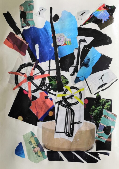 Recyclage 拼贴, 15x11 in