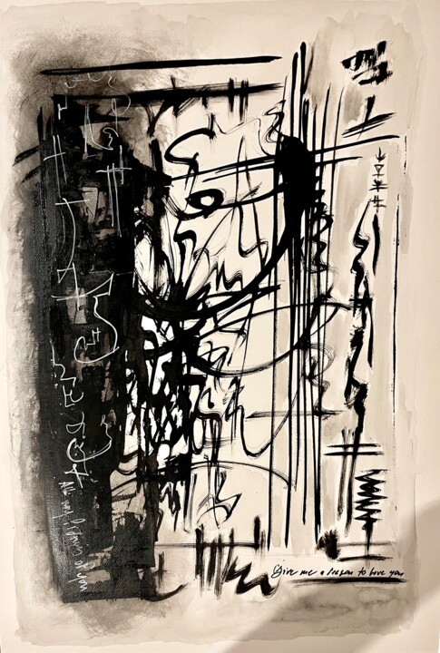 Give me a reason to love you 印花与版画, 31.5x23.6 in
