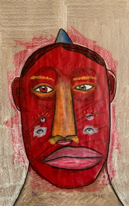 Procrastination. Day 2. 绘画, 33.1x20.9 in