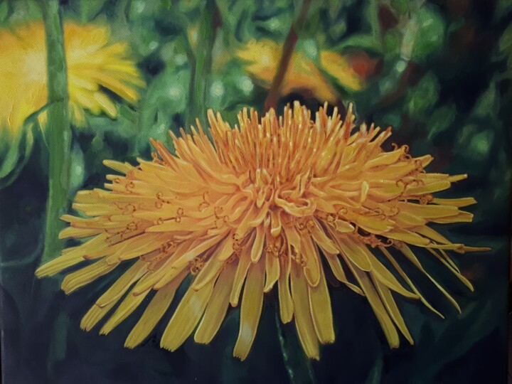 La plénitude 绘画, 11.8x15.8 in