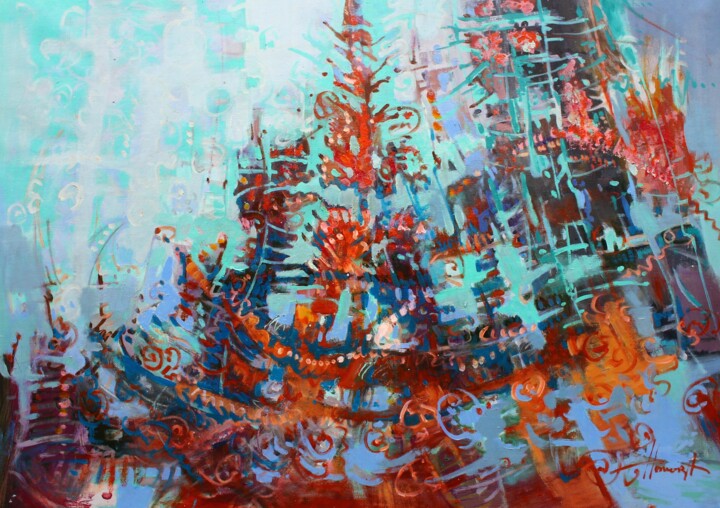 绘画,  27.6x39.4 in 