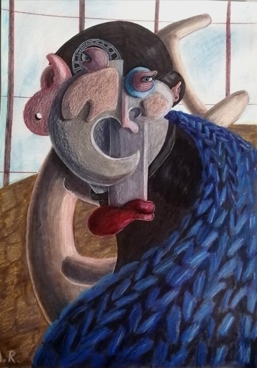 The best companion 图画, 16.5x11.7 in
